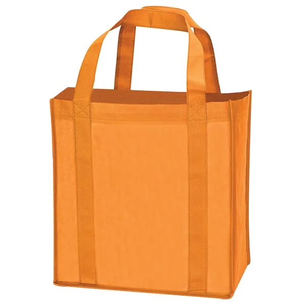 Bright Orange color option for Laminated Non Woven Grocery Tote