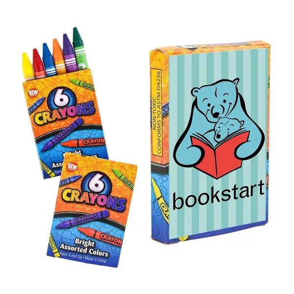 Multi Color color option for 6pk Crayons