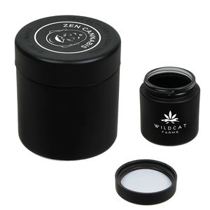 Photo of 3oz Matte Glass Jar