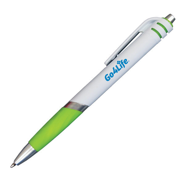 Lime Green color option for Carnival Grip Pen