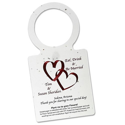 Photo of Seeded Paper Bottle Necker	