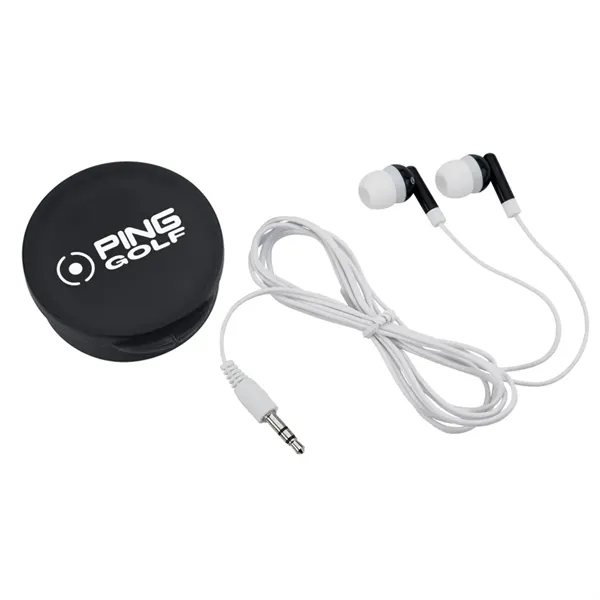 Black color option for Ear Buds Keychain