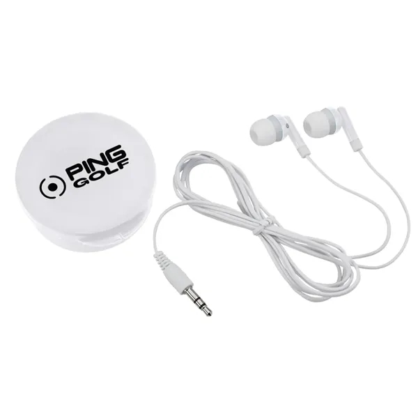 White color option for Ear Buds Keychain