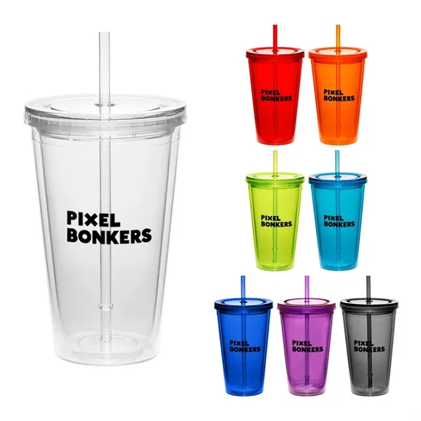 Group color option for 17oz Cup W/Straw
