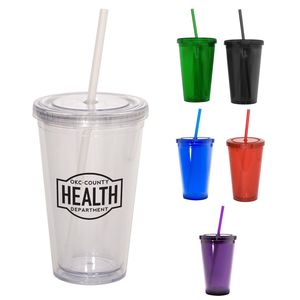 Photo of 17oz Cup W/Straw