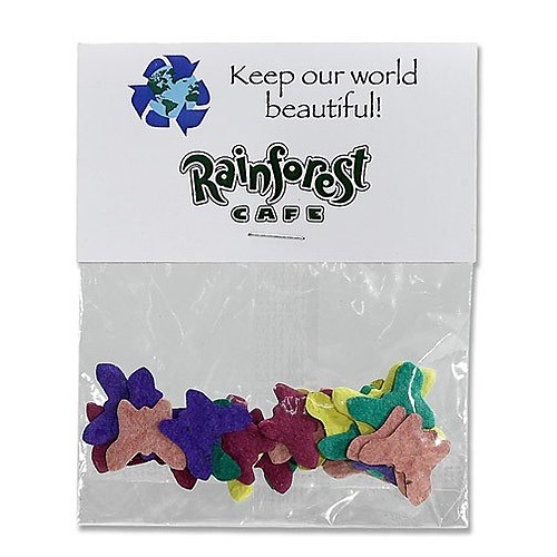 Photo of Shaped Seeded Paper Confetti	