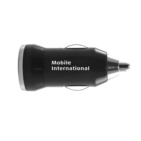 Black color option for Usb Car Adapter