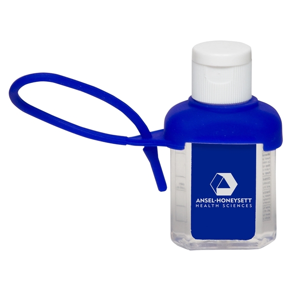 Medium Blue color option for Caddy Strap One Ounce Alcohol Free Hand Sanitizer