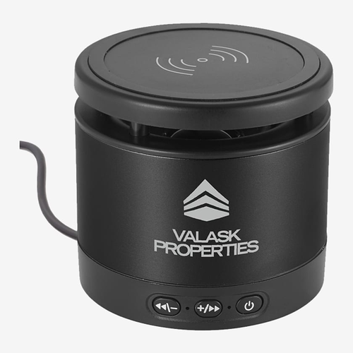 Photo of Metal Bluetooth Speaker And Wireless Charging Pad