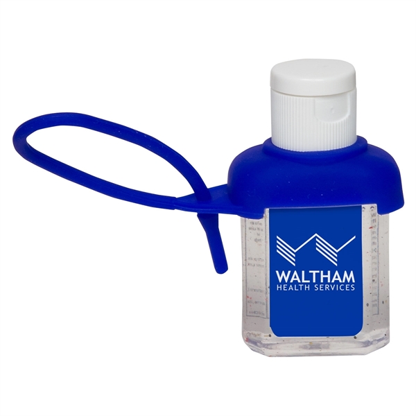 Medium Blue color option for Caddy Strap One Ounce Hand Sanitizer