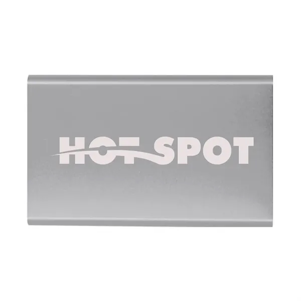 Silver color option for 4000 Mah Power Bank