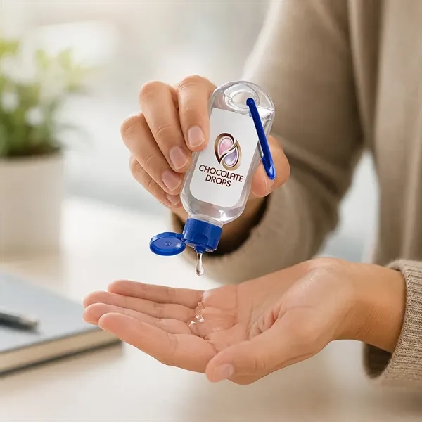 Lifestyle 1 color option for 1.8oz Hand Sanitizer