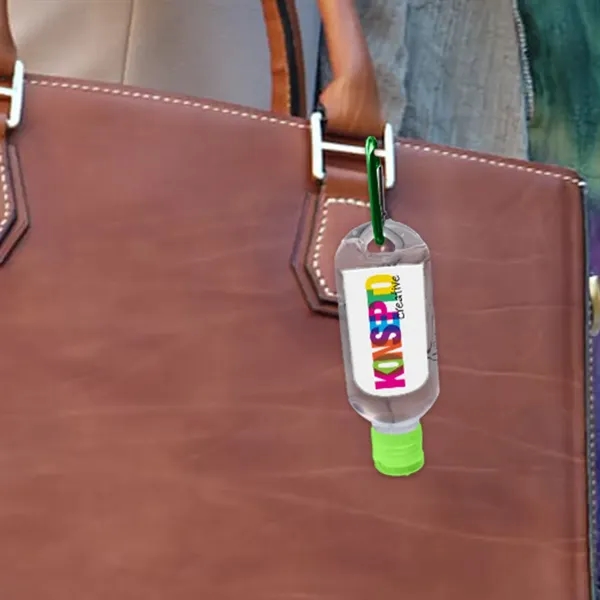 Lifestyle 2 color option for 1.8oz Hand Sanitizer