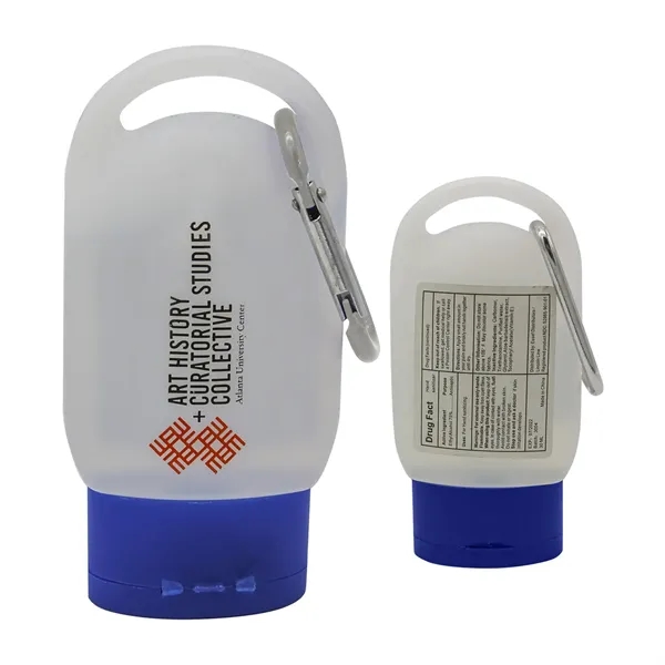 Blue color option for 1oz Sanitizer Carabiner
