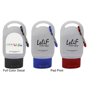 Photo of 1oz Sanitizer Carabiner