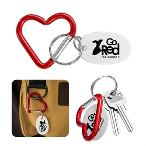 Photo of Mini Heart Carabiner Keychain