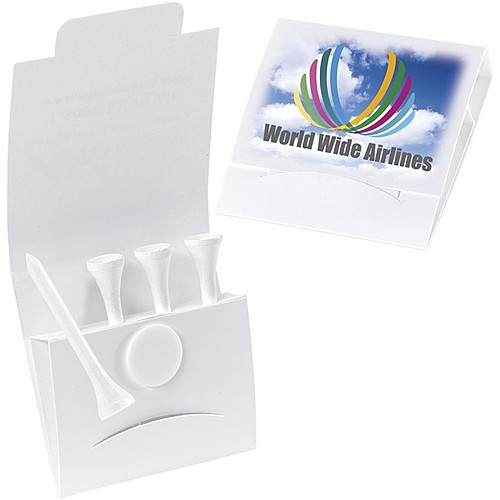 Photo of 4 1 Golf Tee Packet Value Pak 2 1/8 Tees
