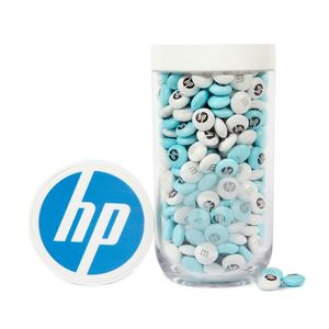 Photo of Gift Jar With Printed Customized Lid With Personalized  M&M's®