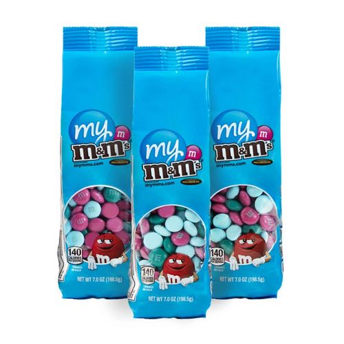 Photo of 7oz. Color Choice M&M's® Bags  Set Of Three Bags