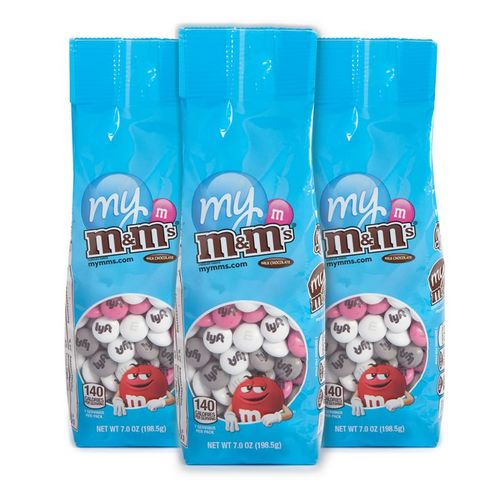 Photo of 7oz. Personalized  M&M's® Bags  Set Of Three Bags