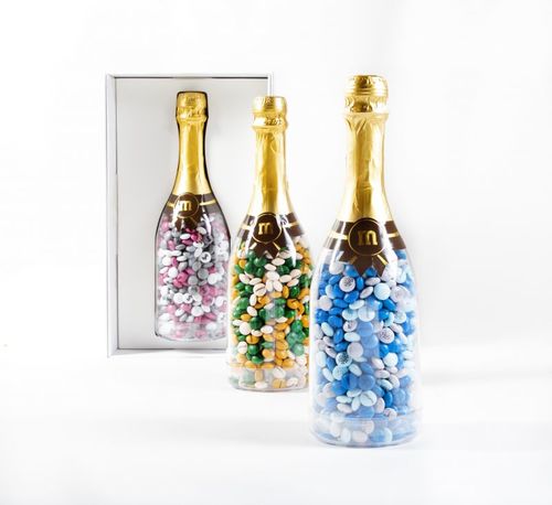 Photo of Celebration Bottle With Color Choice M&M's
