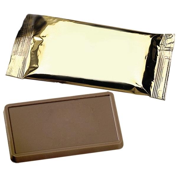 Gold color option for Foil Wrapped 1 Oz. Chocolate Bar