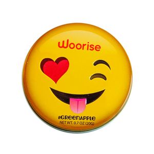 Photo of Winking Emojy Tin With Green Apple Mints
