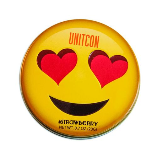 Photo of Heart Eyes Emojy Tin With Strawberry Mints