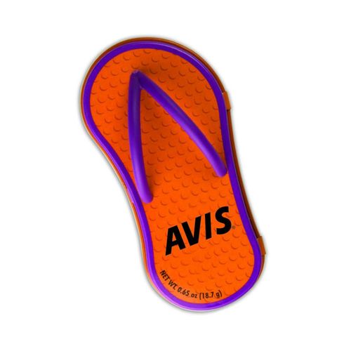Photo of Orange Flip Flop Mint Tin