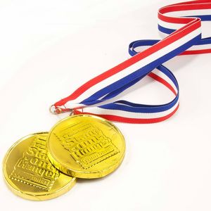 Photo of Wrapped Chocolate Medallion With Ribbon