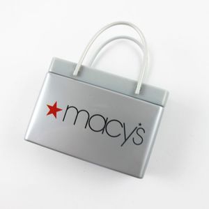 Photo of Silver Shopping Bag Tin