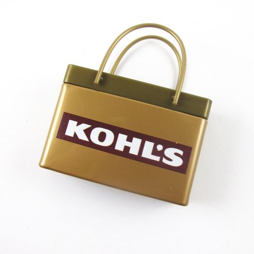 Photo of Gold Shopping Bag Tin