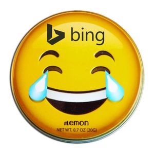 Photo of Laughing Emojy Tin With Lemon Mints