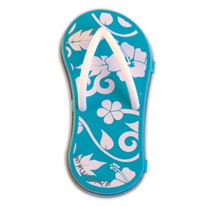 Photo of Hibiscus Blue Flip Flop Mint Tin