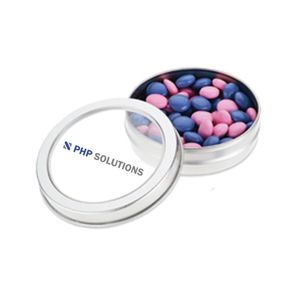 Photo of Small Top View Tin   Chocolate Buttons