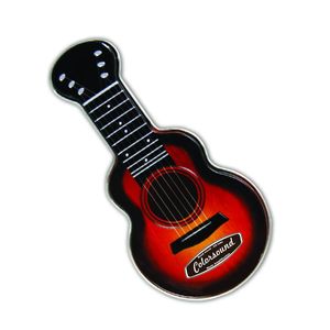 Photo of Red Acoustic Guitar Shaped Mint Tin