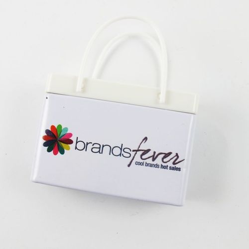 Photo of White Shopping Bag Tin