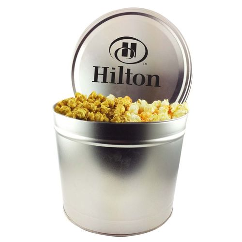 Photo of Two Gallon Popcorn Tin   Trio Popcorn