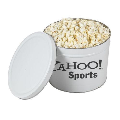 Photo of Two Gallon Popcorn Tin   Butter Popcorn