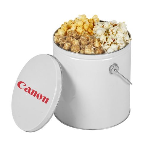 Photo of One Gallon Popcorn Tin   Trio Popcorn