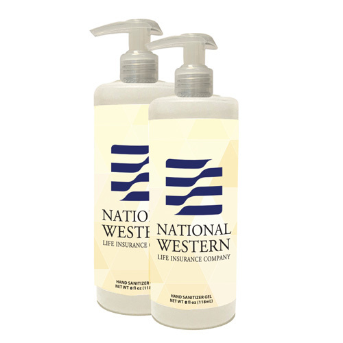 Photo of 8 Oz Hand Sanitizer Gel Pump   70% Alcohol