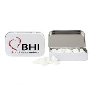Photo of Rectangular Tin With Heart Shaped Mints