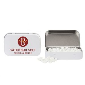 Photo of Rectangular Tin With Golf Club Shaped Mints