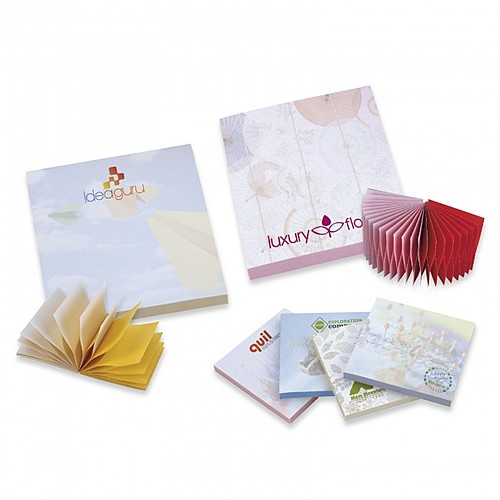 Photo of Bic 3" 3" Adhesive Spring Notepad, 50 Sheet