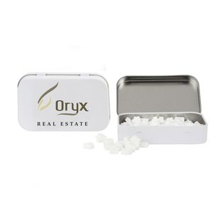 Photo of Rectangular Tin With House Shaped Mints