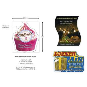 Photo of Bic 30 Mil Custom Shaped Magnet 14.01 16 Square Inches