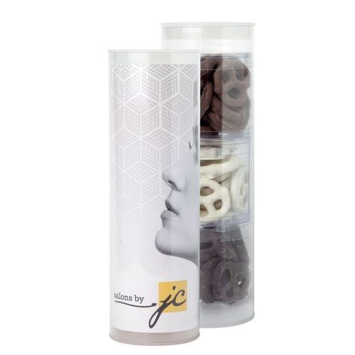 Photo of 3 Piece Gift Tube With Gourmet Pretzels