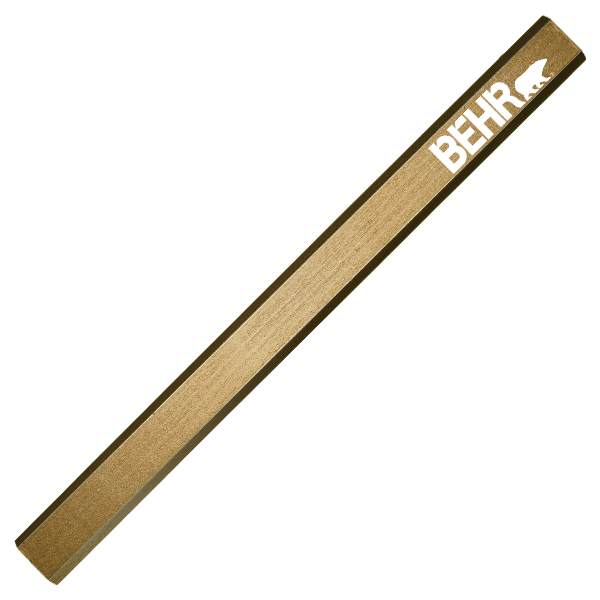 Metallic Gold color option for Enamel Finish Carpenter Pencil