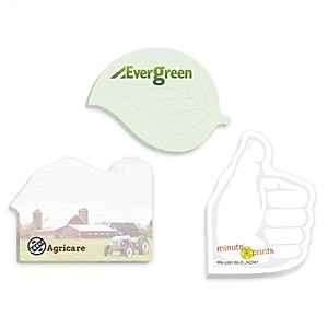 Photo of Bic 4" 3" Adhesive Die Cut Notepad, 50 Sheet