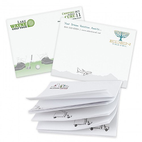Photo of Bic 4" 3" Adhesive Motion Notepad, 50 Sheet